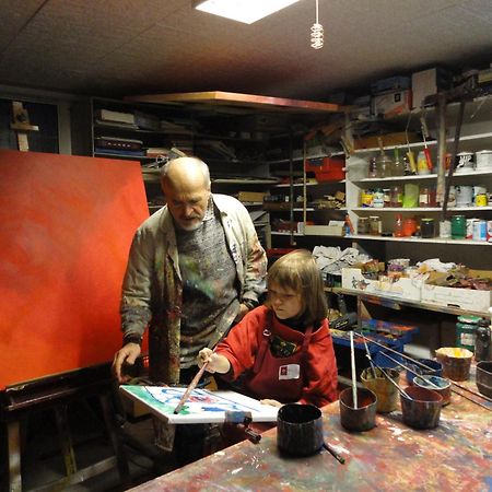 Ferienwohnung Galerie 7 Riegersdorf Dış mekan fotoğraf