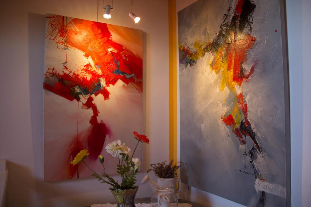 Ferienwohnung Galerie 7 Riegersdorf Dış mekan fotoğraf